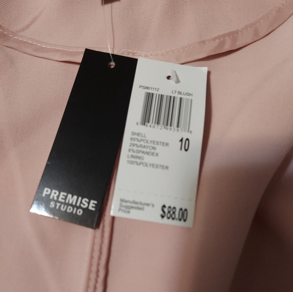 PINK BLAZER NWT - Picture 3 of 5